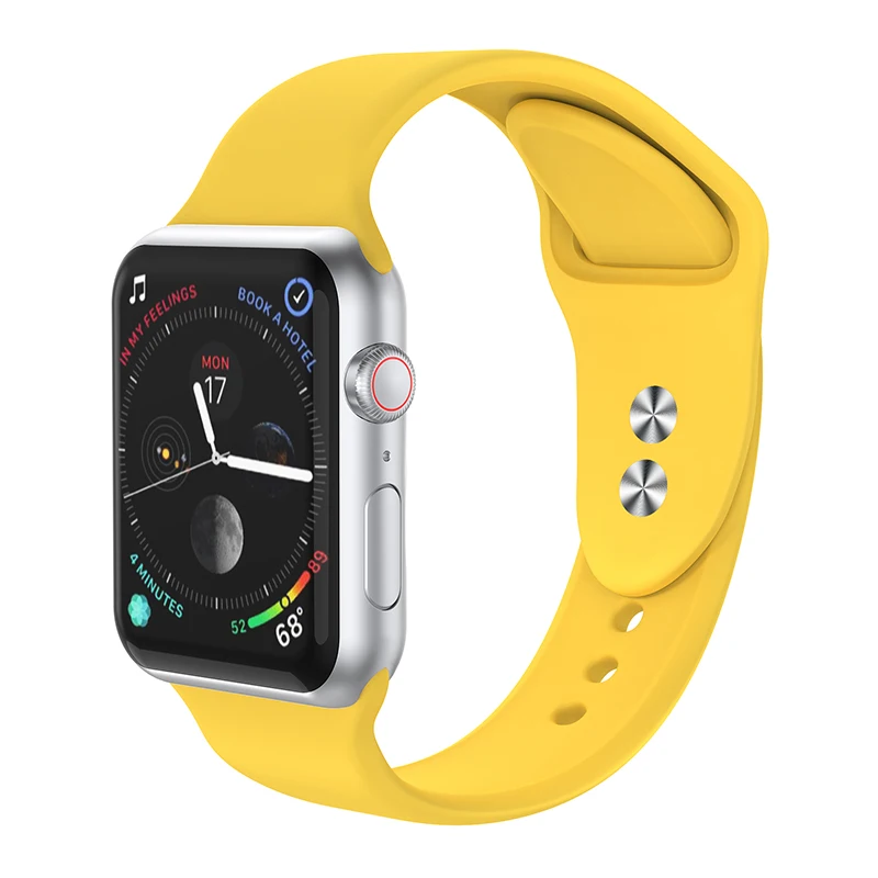 Premium Silicone Smartwatch Wristband Bracelet, Ultra-Durable and Comfortable