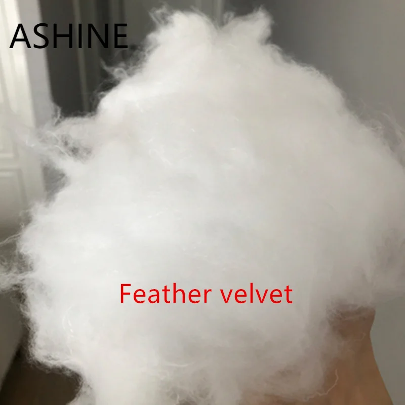 100ghigh Feather Velvet Non Fluorescen Stuff Fiber Filling Elastic