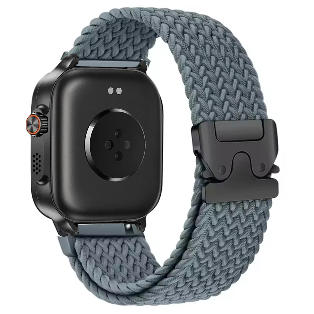 Premium 22mm Parachute Braided Strap - Universal Smartwatch Accessory Replacement Bracelet