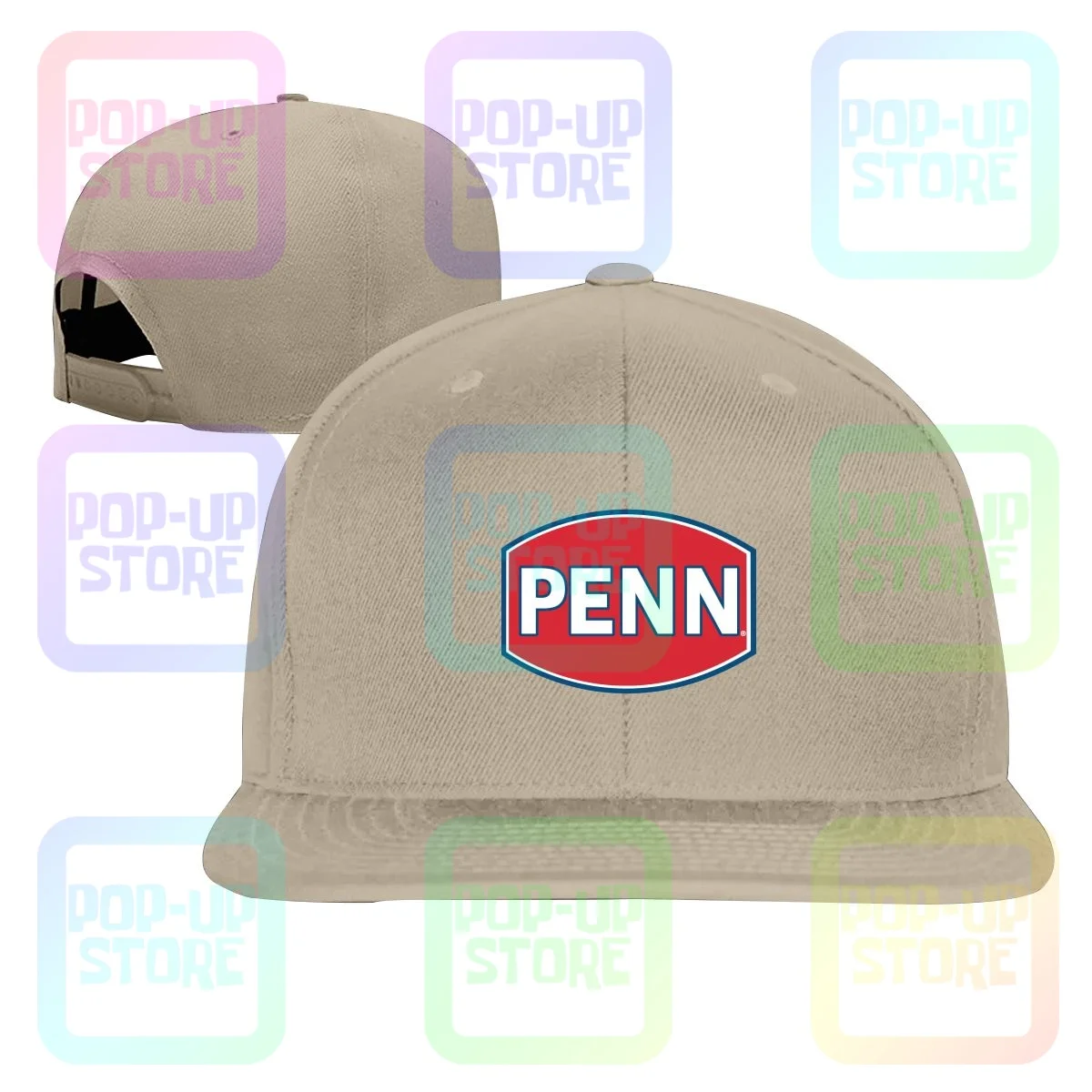 Penn Fishing Gear Reel Rod Snapback Cap Baseball Caps Cool Splicing Hot  Selling