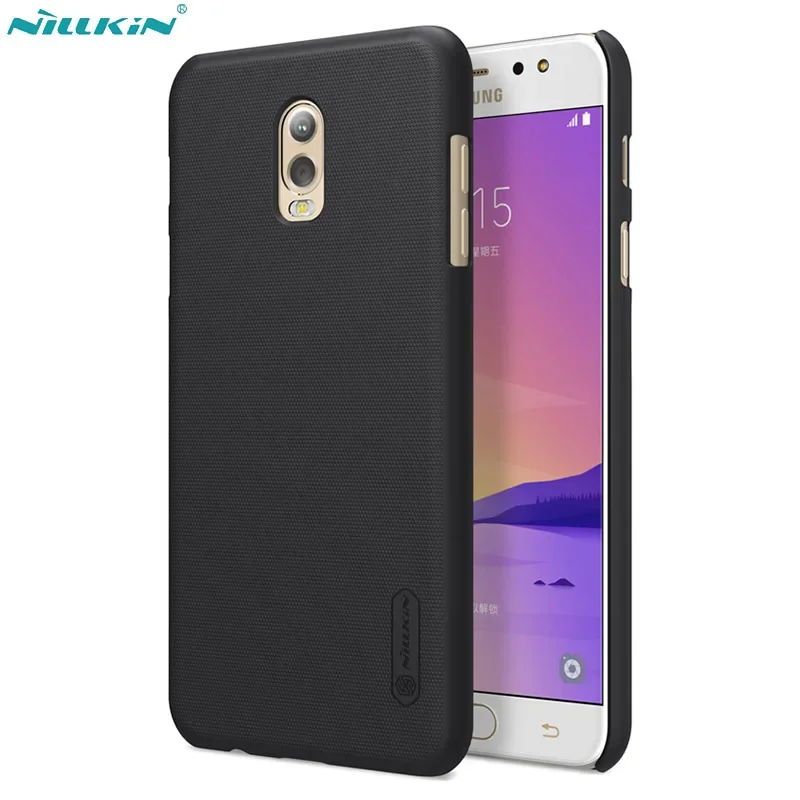 Custodia Glassata Nillkin Per Samsung Galaxy J7 + C8 Custodia Cover Pc Cover Posteriore Rigida Per Samsung C8 (C7100)