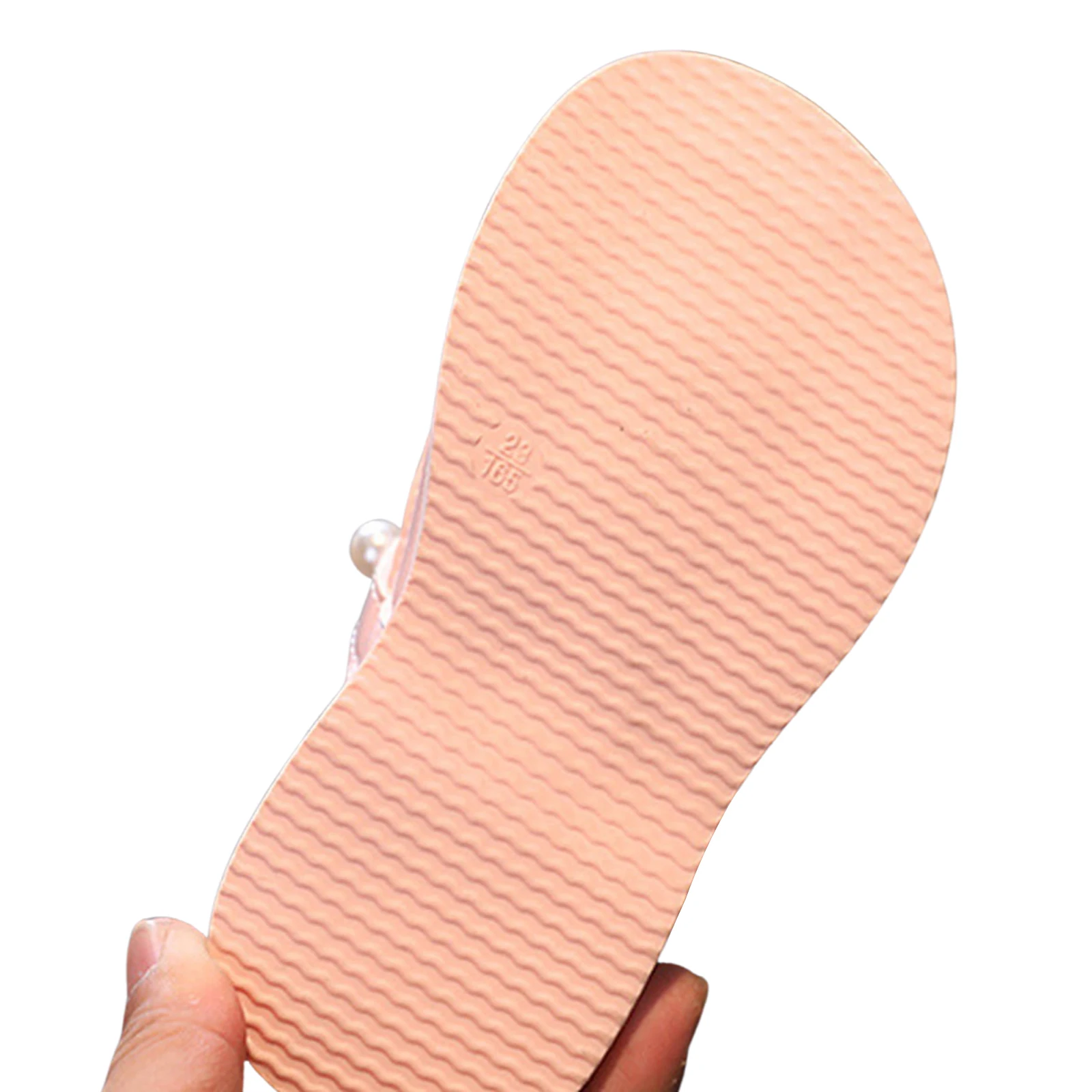 Little Baby Girl's Artificial PU Princess Shoes Fashion Pearl Knit Stitching Slip-on Flat for Toddler girls shoes girls flats