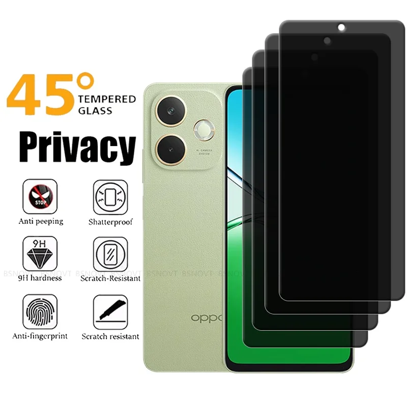 Premium Privacy Anti-Spy Tempered Glass Screen Protector, 9H Hardness