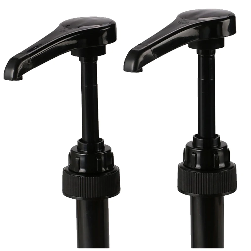 Syrup Pumps Dispenser Replacement for Coffee Kitchen Seasoning Liquid Sauce Pressure Nozzle Bottle Pump Containers 1PC syrup dispenser pump