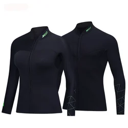 3MM Neoprene Diving Jacket Men And Women Separated Wetsuit Scuba Spearfishing Snorkeling Surfing Coat Winter Thermal Swimwear