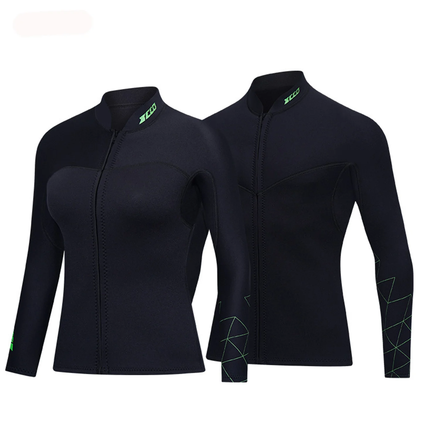 3MMNeopreneDivingJacketMenAndWomenSeparatedWetsuitScuba