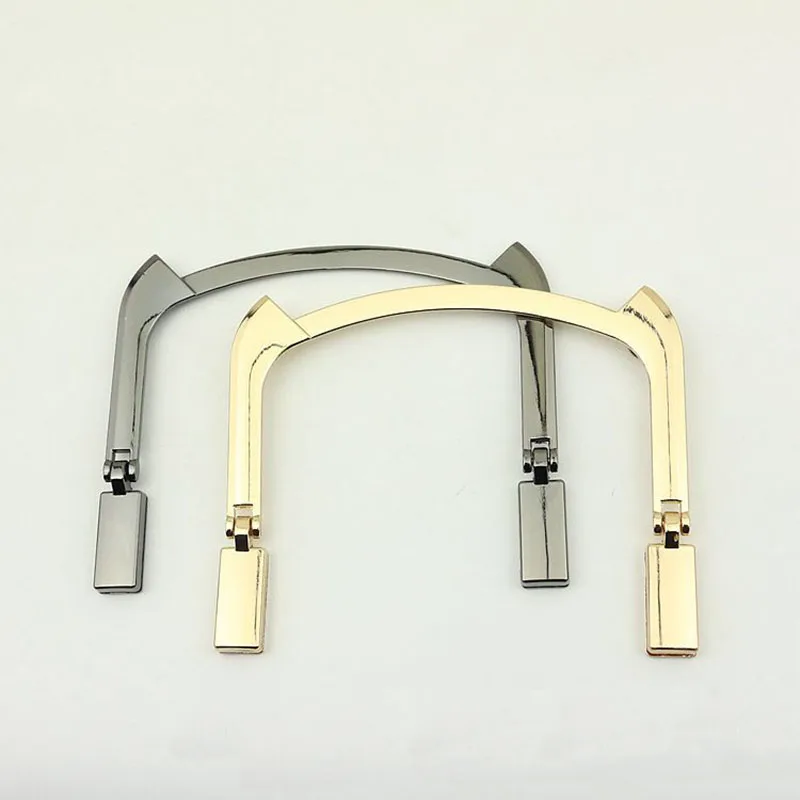 10pcs 105mm Metal Handle Women's Bag Square Frame Handles Buckles DIY Luggage Strap Part Hardware Accessories