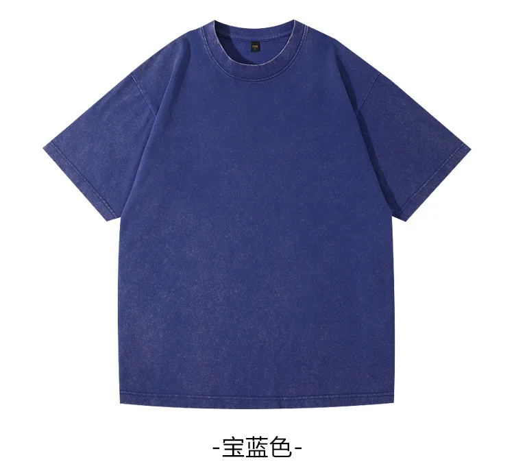 1pcs Pure Cotton Man Large Size T Shirts, Casual Short Sleeve Basic Males Tops - Uniqwear