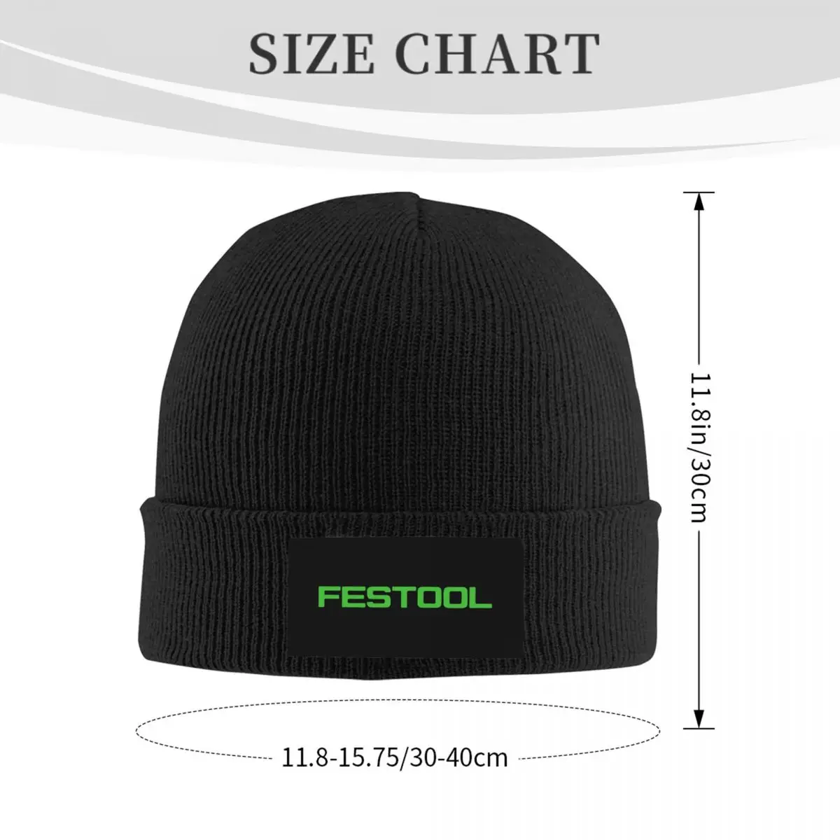 Festool Logo Tools Knit Hat Beanies Autumn Winter Hats Warm Casual Woodworking Caps Men Women