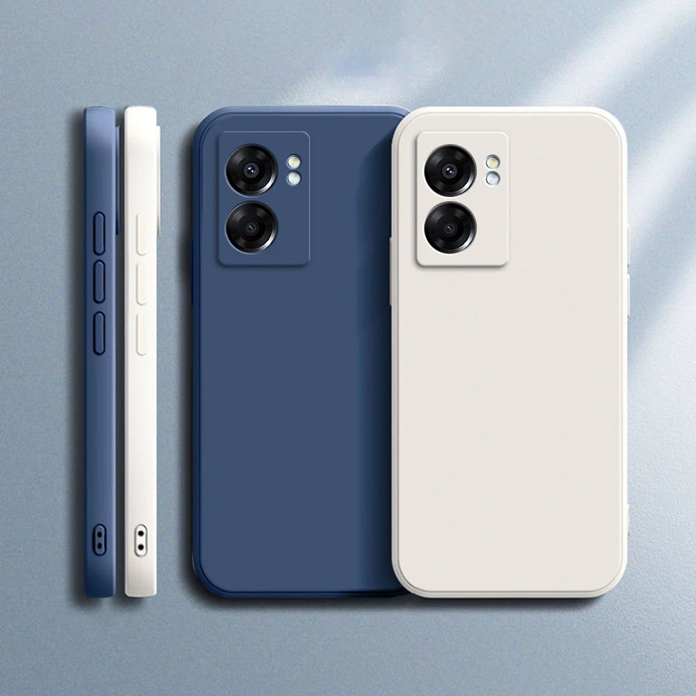 Luxury Shockproof Square Liquid Silicone Soft Case - Original Premium Cover