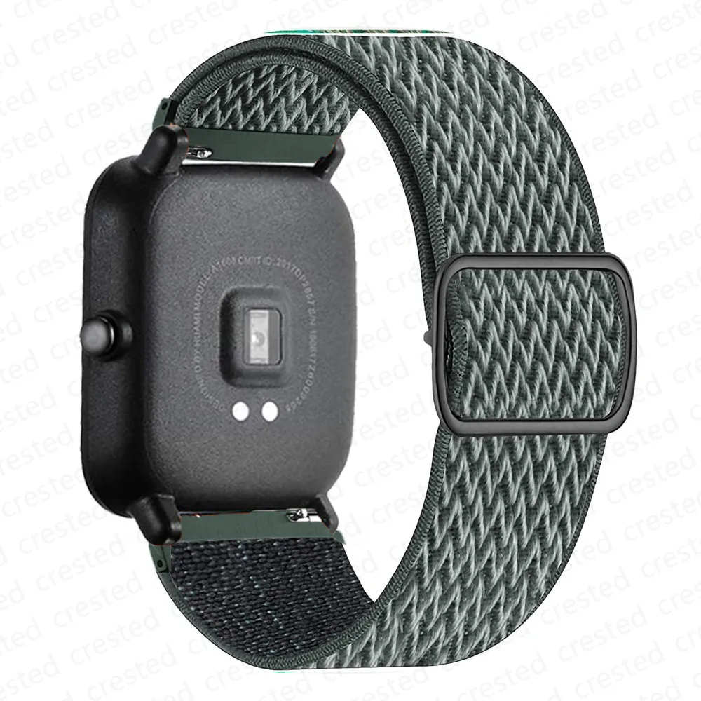 Scrunchie Nylon Sport Bracelet Band for Smartwatch - 22mm Strap Accessories