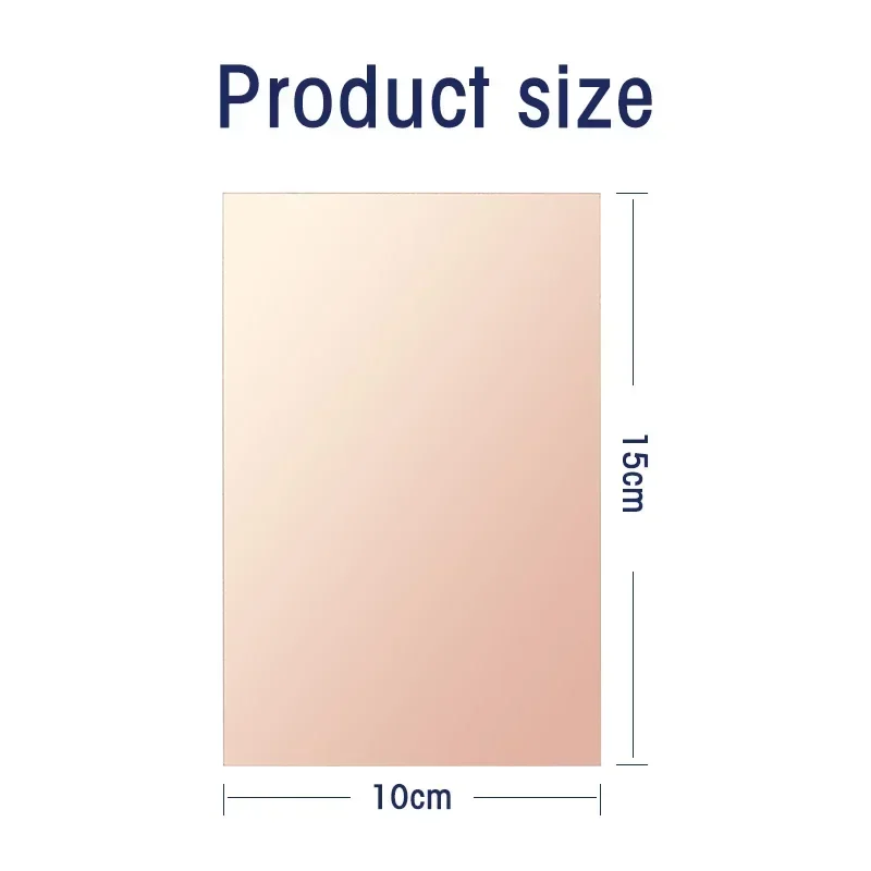 1/5/10Pcs FR4 10x15cm PCB 단일 측면 구리 클래드 플레이트 라미네이트 회로 섬유 소재 에칭 용 범용 보드 DIY Pcbs 키트