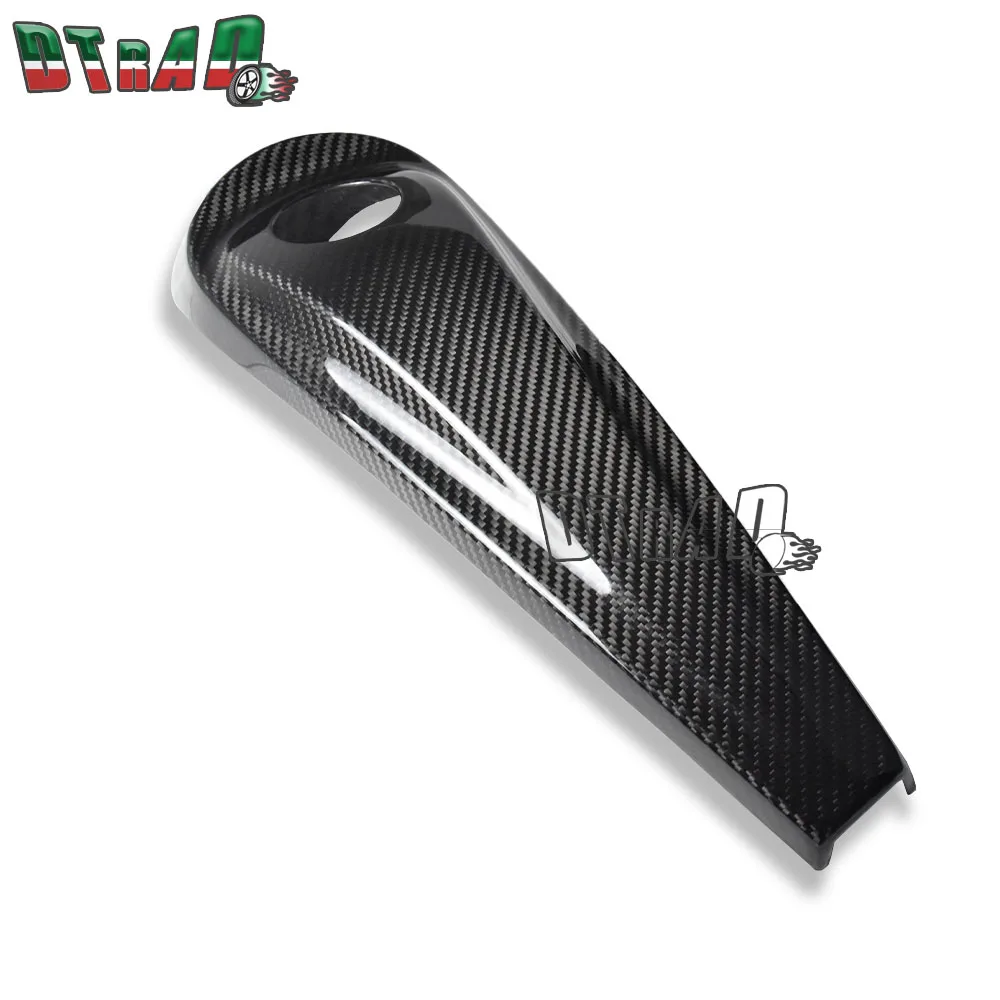 Motorcycle Twill Carbon Fiber Dash Fuel Console Gas Tank Cap Cover For Harley Touring CVO Electra Road Street Glide 08-22