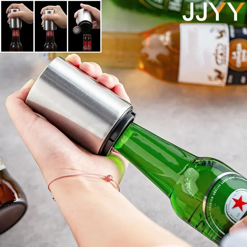Stainless Steel Automatic Bottle Opener Kitchen Tool