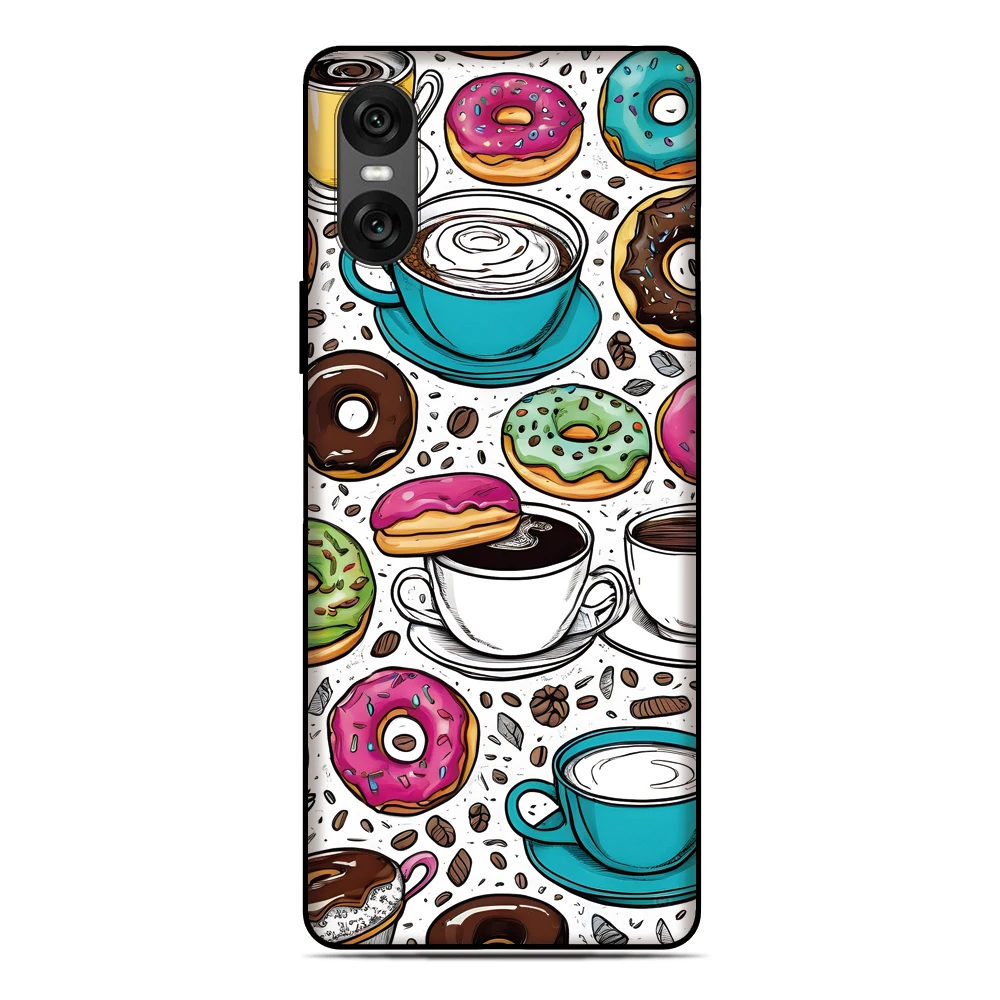 Vibrant Comic Art Soft Phone Case Back Cover
