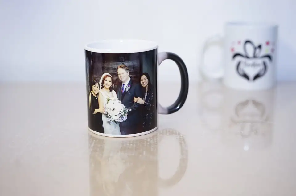Tazza Magica Personalizzata Con Foto – Effetto Termocromatico 60°C – Regalo Unico Per Mamma, Papà, Fidanzato