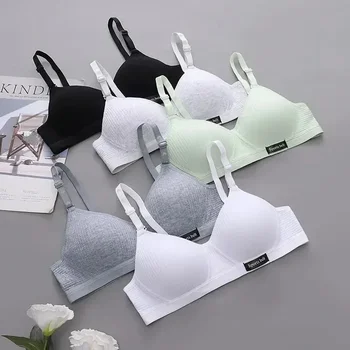 Young Girls First Training Bra Teenage Sport Puberty Girl Underwear Teen Child Fitness Bra Youth Small Breast Bra Tops Clothing 1