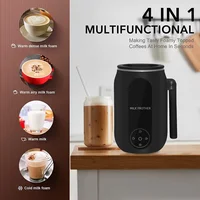 Household Multifunctional Electric Milk Frother With Adjustable Hot And Cold Stirring And Convenient Rotating Handle For Cooking 1