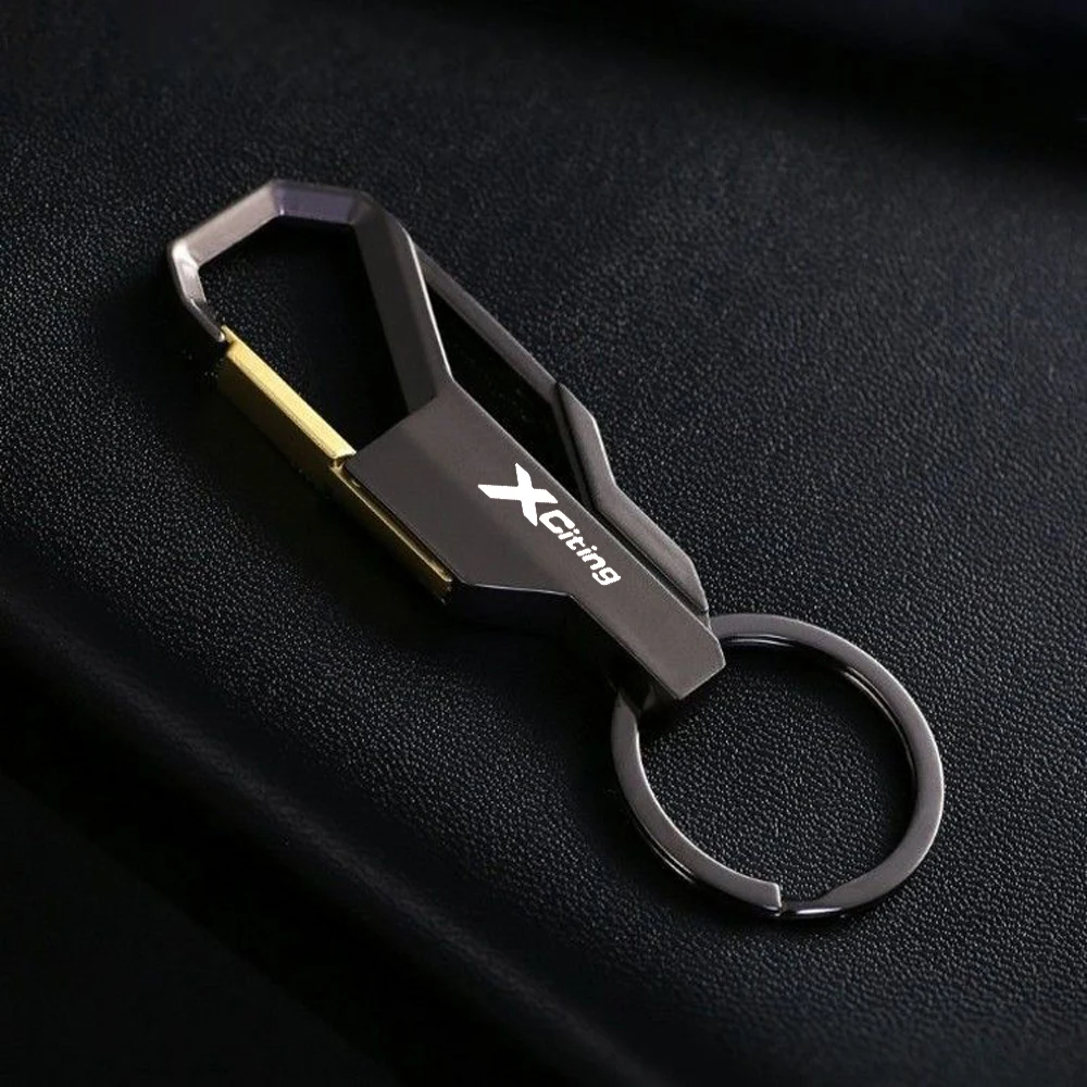 For KYMCO XCITING 250 300 400 500 All Years Motorcycle Keychain Accessories keychains For Men Car key Ring Lanyard Gifts Chain