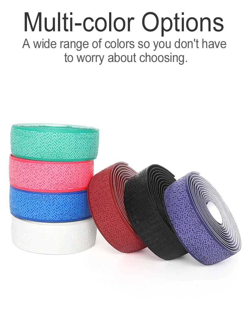 Bicycle Handlebar Tape Ultralight Non-Slip Belt Wear-Resistant Shock Road Cycling TTPRO
