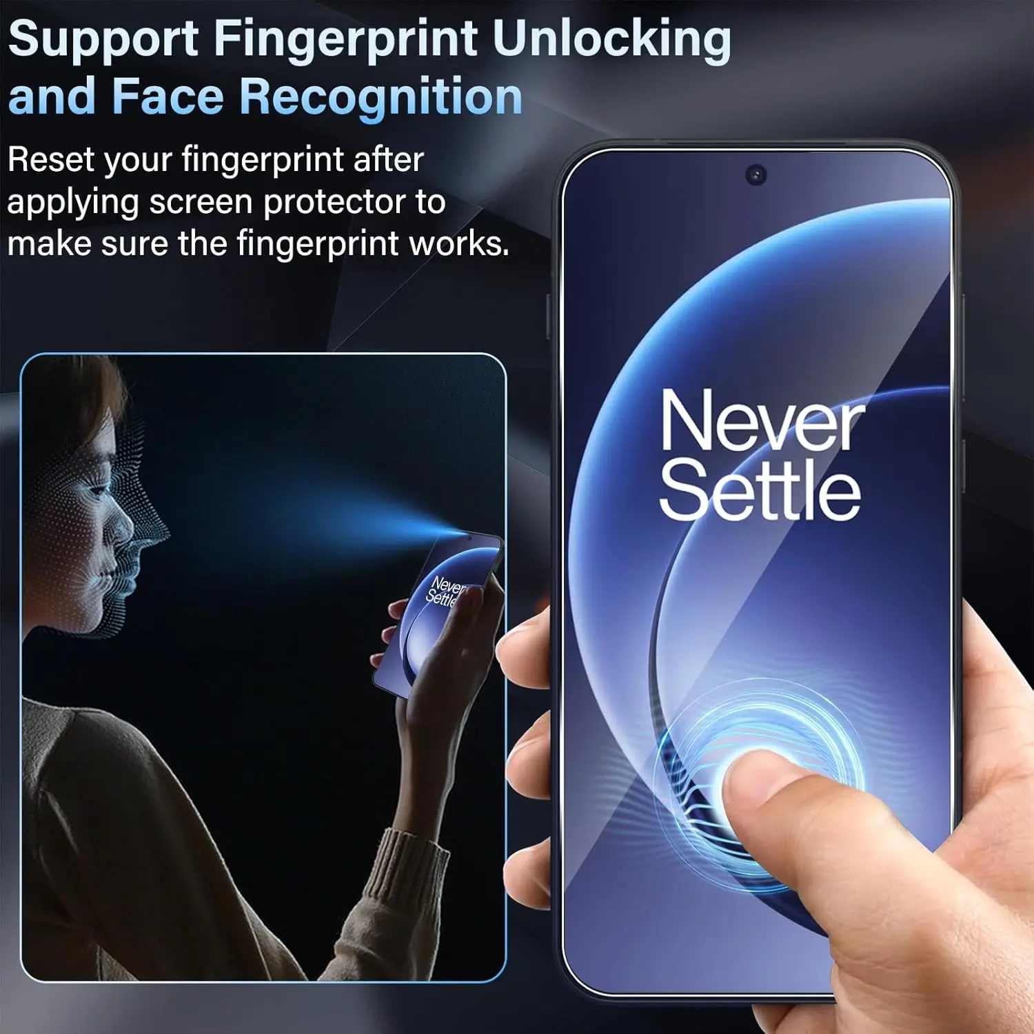 Ultra-Durable 2.5D 9H Tempered Glass Screen and Camera Lens Protector Film