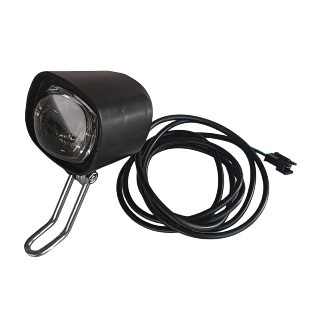 36V-60V E-Bike Horn Light Electric Scooter LED Headlight 5W Waterproof 2 in 1 Horn Lamp Motorcycle Bicycle Flashlight 1/2/3PCS