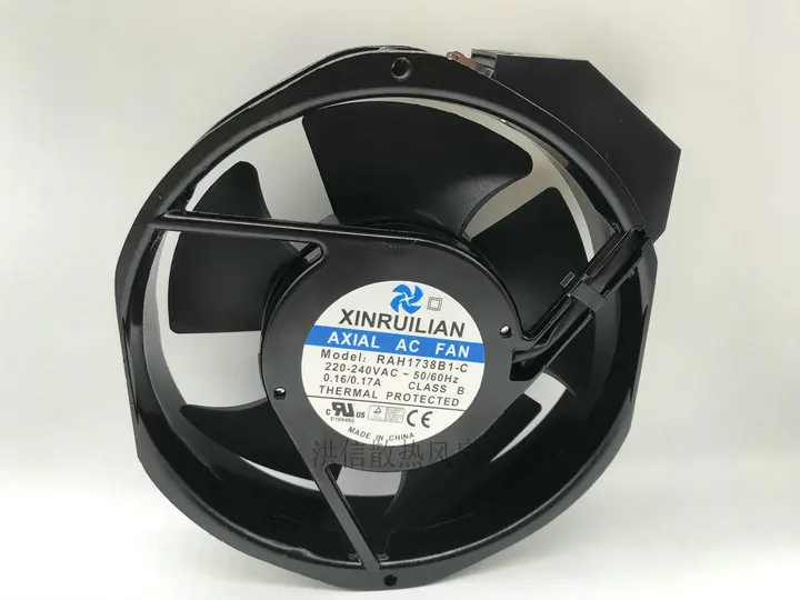 Nova Rah1738b1-c 220240v 50 60hz 0.16 0.17a 17238 Ventilador de Refrigeração