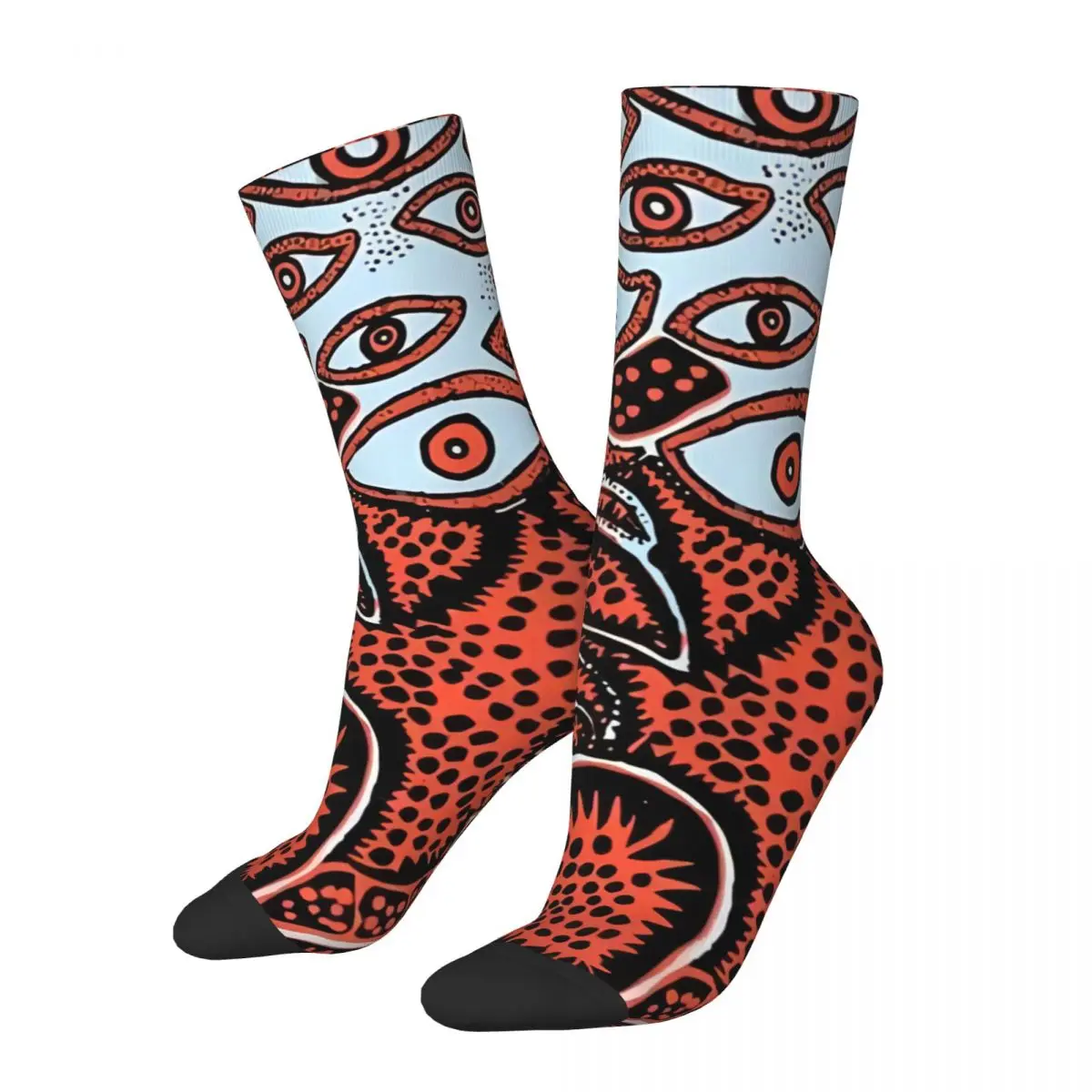 

Many Pairs Of Eyes Yayoi Kusama Japanese Artist Kawaii Socks Shopping Cartoon Pattern Socks