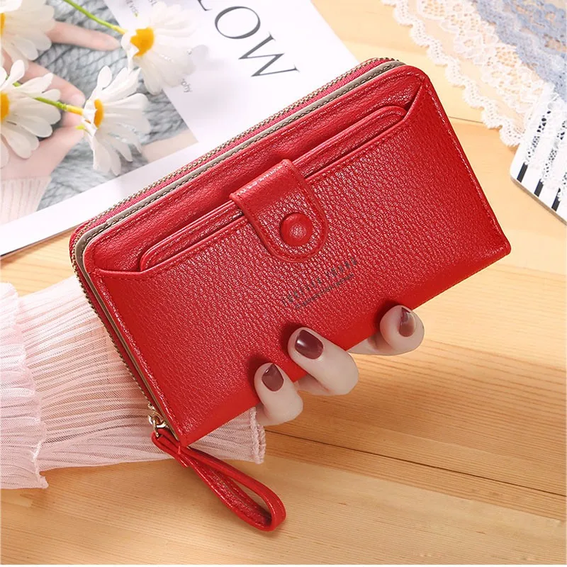 Ladies Clutch Purse Money Bag Cute Fruit Pattern Wallets for Women Card  Holder Coin Pocket Wallet PU Leather Purses Bolsa Purse - AliExpress