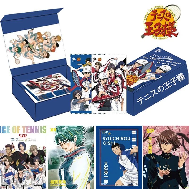 

New The Prince of Tennis Series Anime Characters Peripheral Rare SSP SZR SLR Cards Collection Table Game Card Children Toy Gift