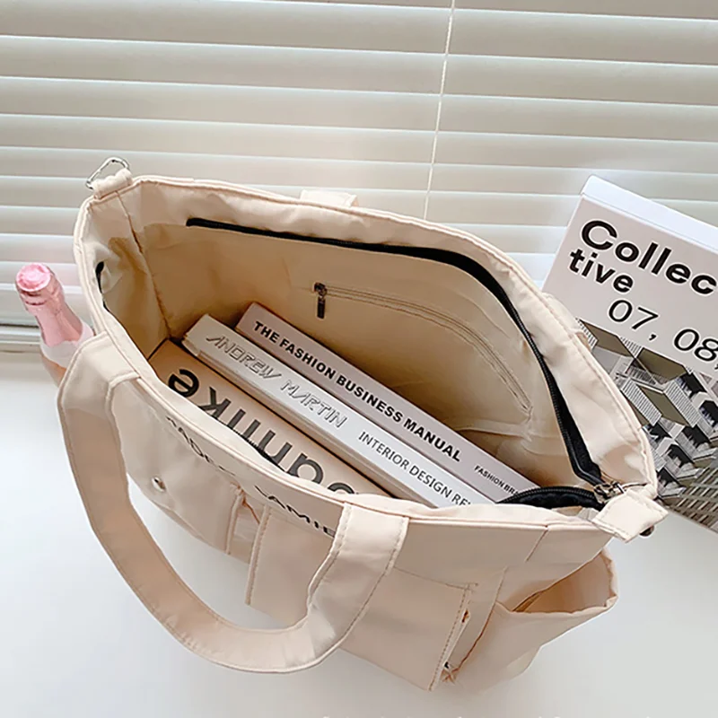 Large Capacity Women's Crossbody Bag Multiple Pockets Fashion Tote Bag Daily Commuting Handbags