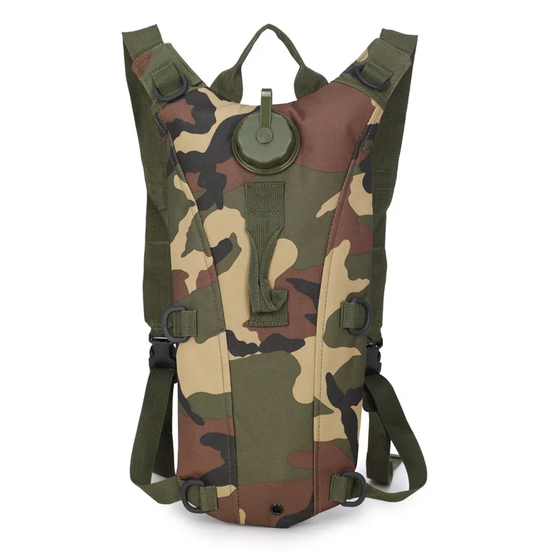 3L Tactical Hydration Pack Camo Portable Water Bag Kettles for Mountaineering, Trail Running & Expedition Gear