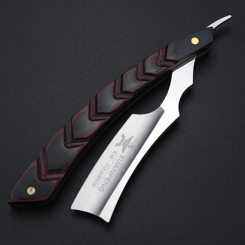 XUANFENG Folding Razor 9cr18 Steel High Hardness Sharp Straight Razor Men's Razor 4
