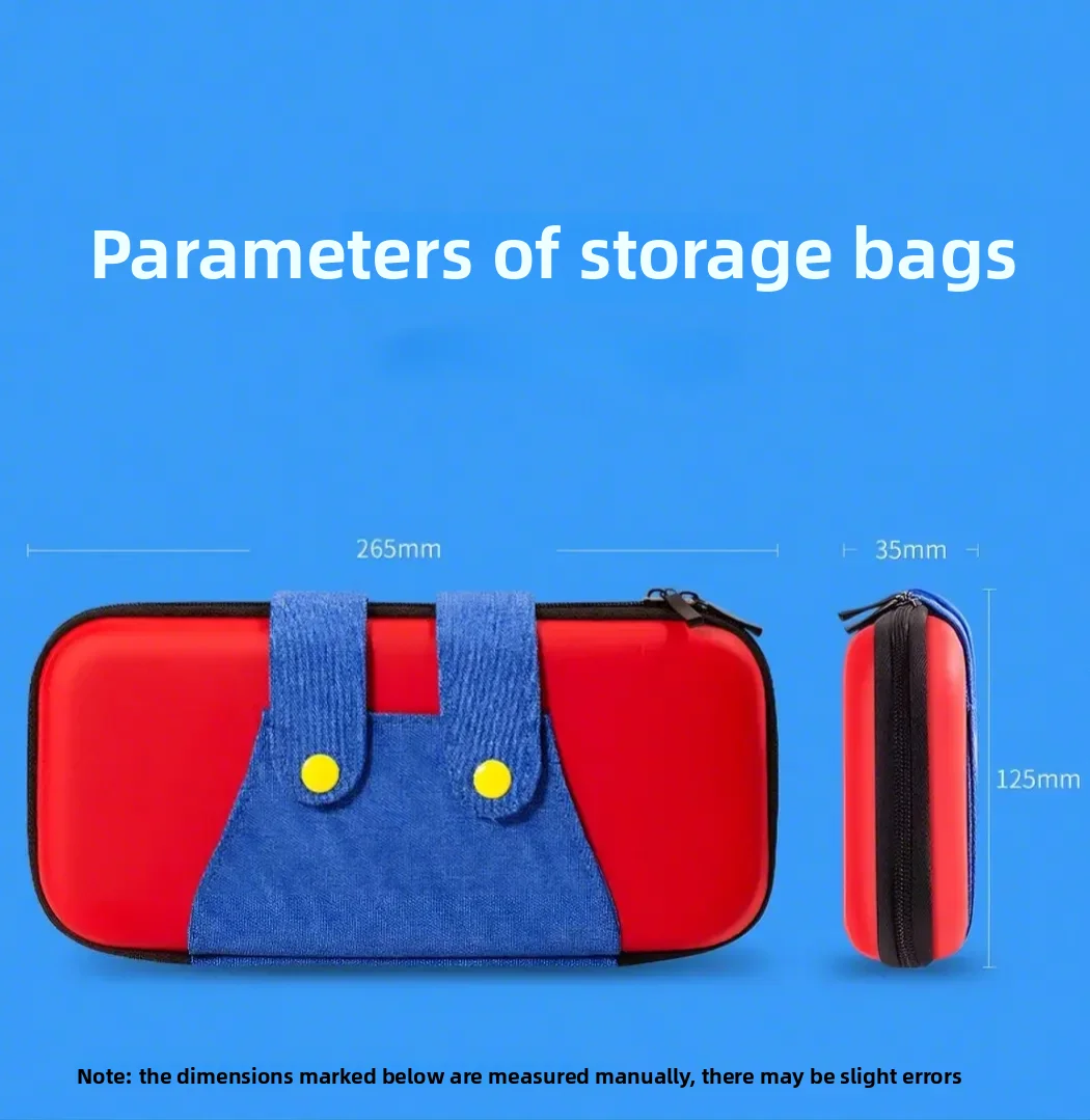 Portable Bag Case Storage For Switch NS Console Switch OLED Game Accessories Carrying Travel Cover Set