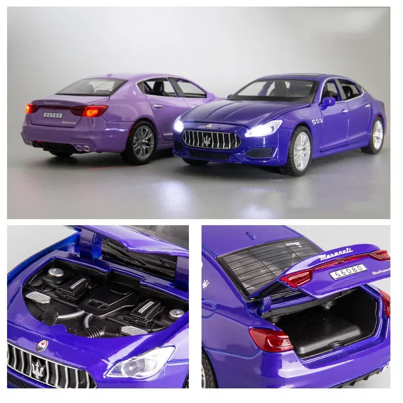 1:32 Ghibli Simulation Coupe Toy Vehicles Model Alloy Pull Back