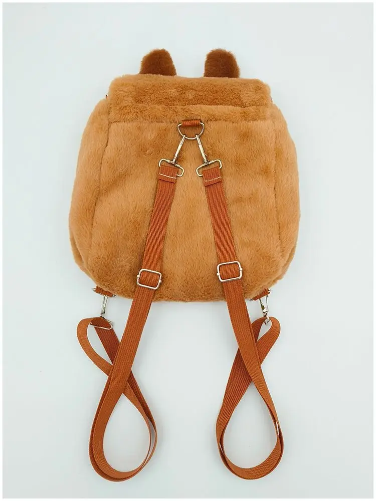 Kawaii Capybara Plush Shoulder Bag - Limited Edition