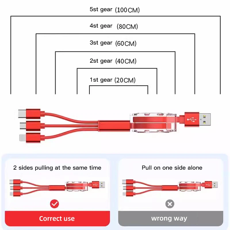 자동차 3 in 1 USB 고속 충전 케이블 3A 휴대폰 데이터 케이블 (르노 클리오, 산데로, 캡쳐, 메간 R5, 4, E-tech, 세닉, 아우스트랄 호환)