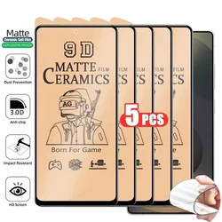 5 - Pack Matte Ceramic Screen Protectors - Premium Shield - Galaxy S23+ (5PCS)