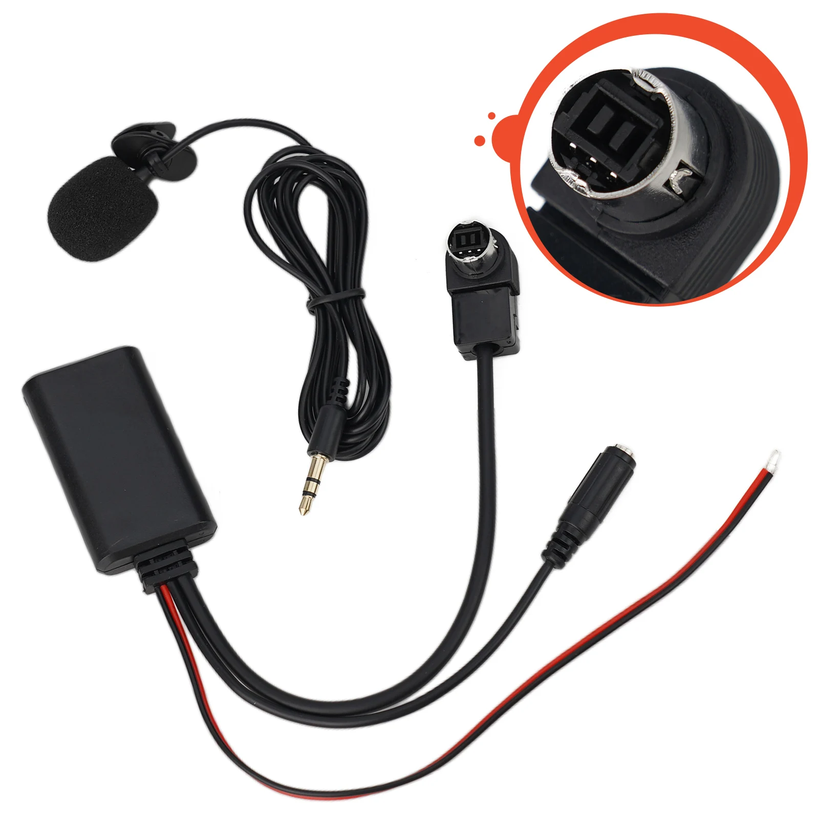 

Support Audio Support Microphone Handsfree Adapter Adapter Aux Cable Hot Sale 1pc Accessories