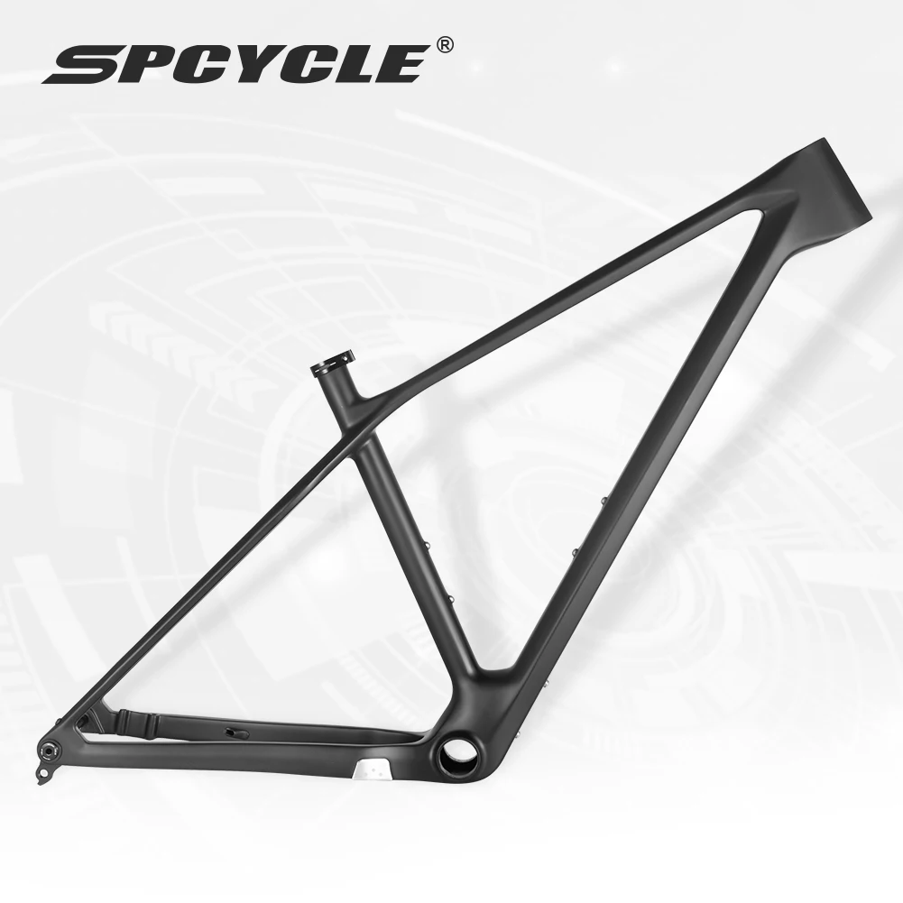 Spcycle 29er T1000 Carbon Mountain Bike Frame 148x12mm Boost BB92 UDH Hanger Hardtail 29er MTB Carbon Frame bicycle parts bicycle frame