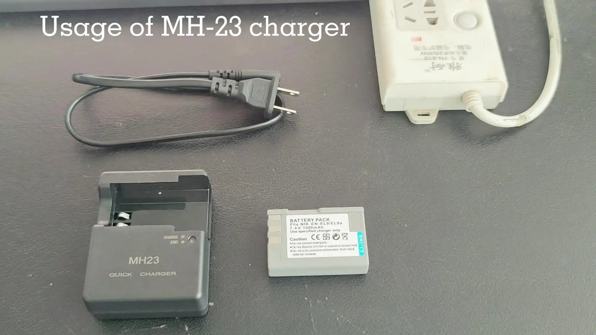 Batería EN-EL9 Y Cargador Para Cámaras Nikon - Compatible Con D40, D40X, D60, D3000, D5000 | 2200 MAh, 7.4V, Carga Inteligente