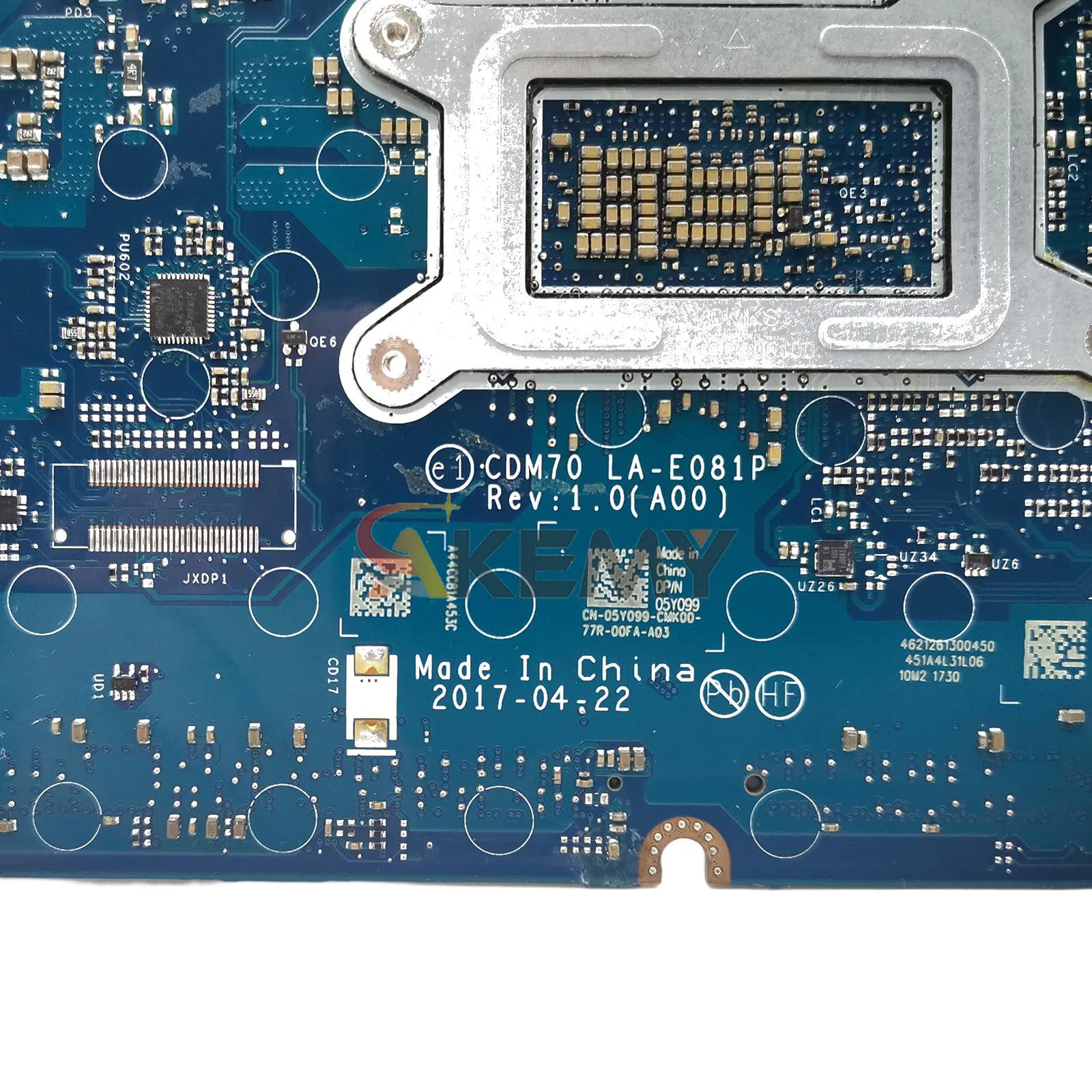 i3 i5 i7 CPU가 장착된 Dell Latitude 5480 E5480용 LA-E081P 메인보드 04X333 0MFNP8 0W86DC 0HXXM1 100% 완전 테스트됨