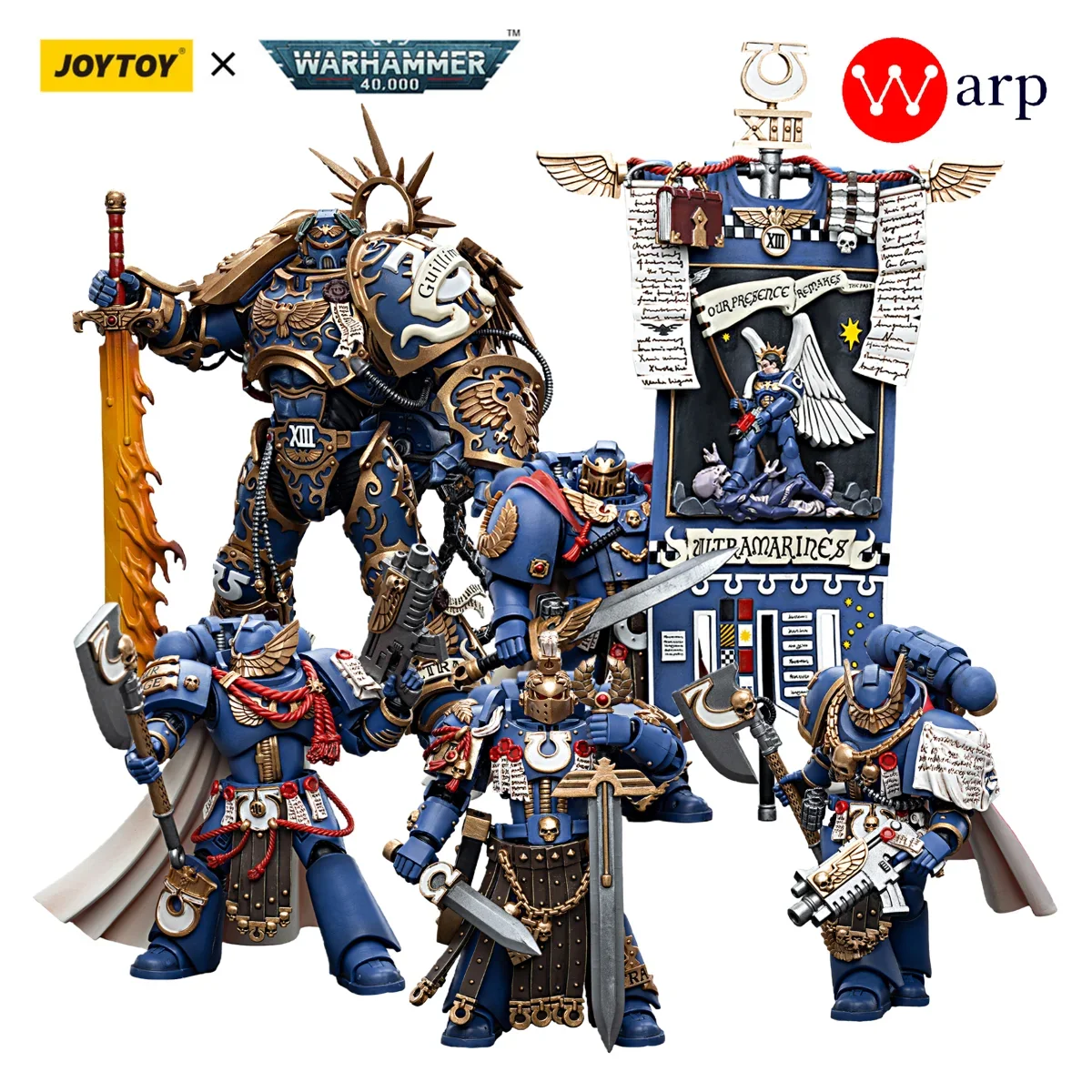 3 Figurines Tyranides Warhammer 40K - Guerriers En Plastique - Modèle P-00D2Y