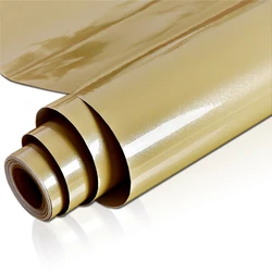 Pearl White Waterproof DIY Decorative Self - Adhesive Wallpaper and Furniture Renovation Sticker - 5mx60cm (Shiny Champagne)