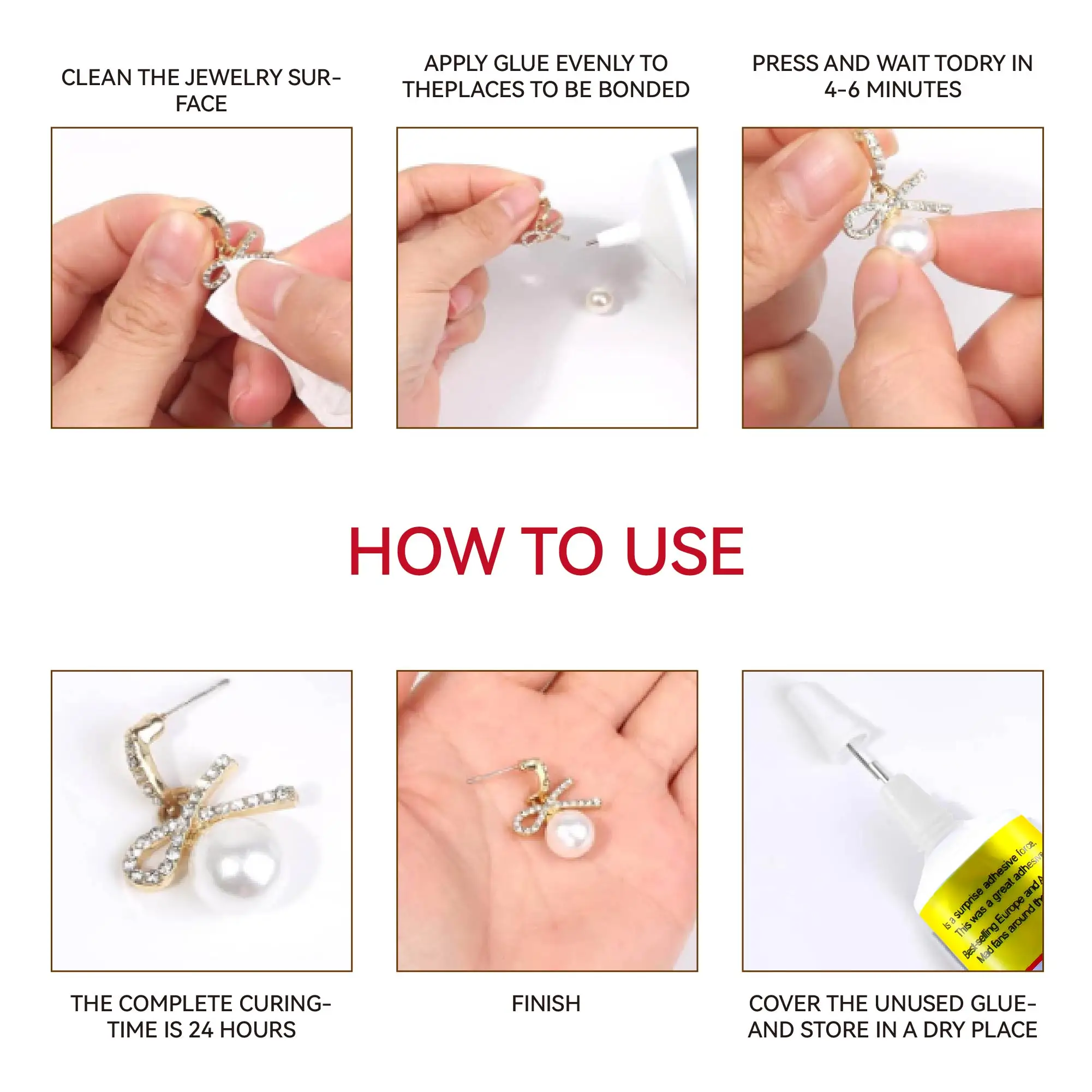 1pcs Phone Repair Glue LCD Screen Glue T8000 Cell Phone Adhesive Phone Glue Electronic Glue T8000 Multifunction DIY Adhesive 6
