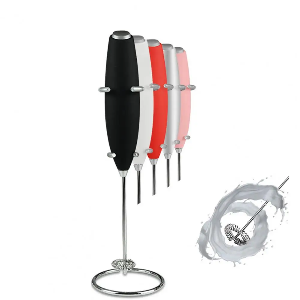 Wireless Milk Frother with Stand