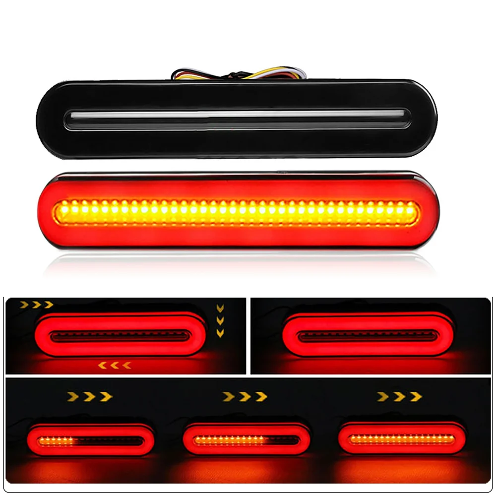 

3 in 1 12V 24V Truck LED Tail Light Rear Lamp Stop Reverse Safety Indicator Fog Lights Waterproof Car Trailer