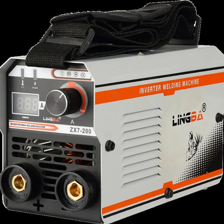 120A 220V European Portable Mini Welding Machine MMA-200 Welding of Stainless Steel and Carbon Steel Arc Welder