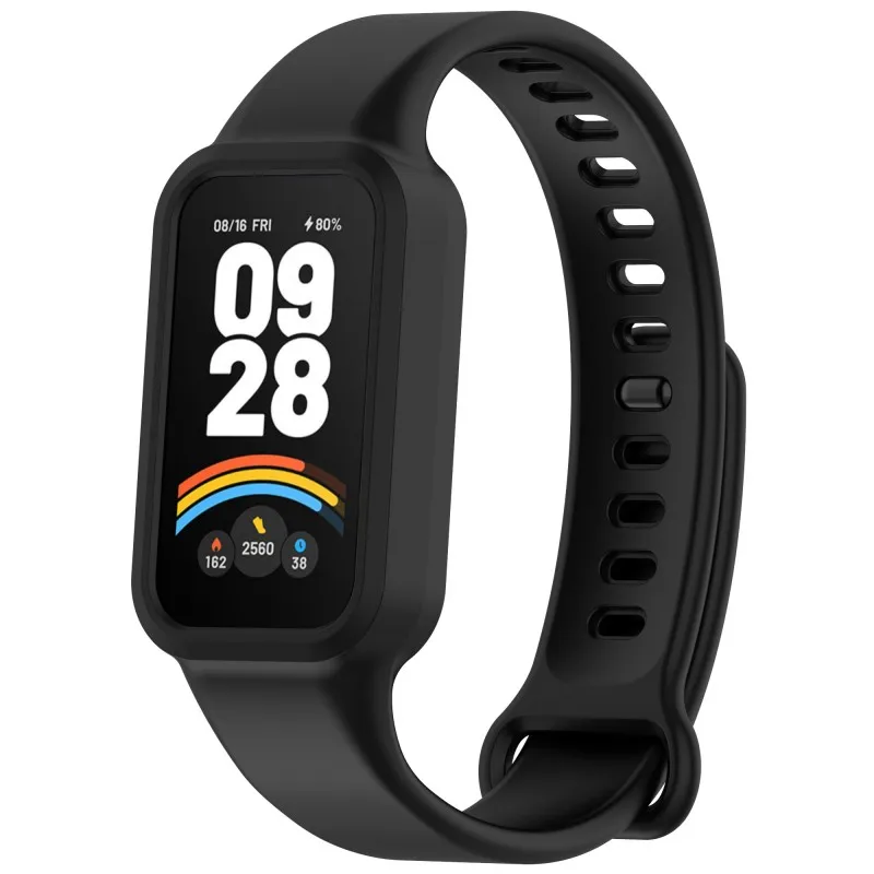 Offizielles Silikon-Armband für Xiaomi Smart Band 9 Active Redmi Band 3 Armband Uhrenarmband für Mi Band9 Active Zubehör – Detail 36