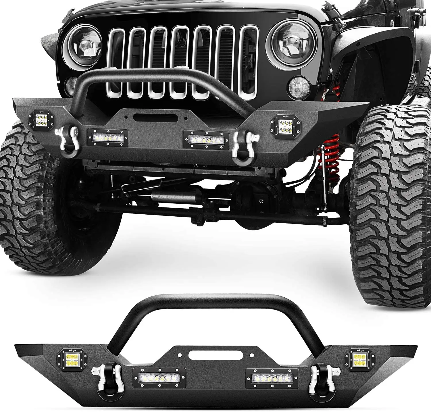 

High Quality And Cheap Front Bumper For Je Ep Wrang Ler 05+